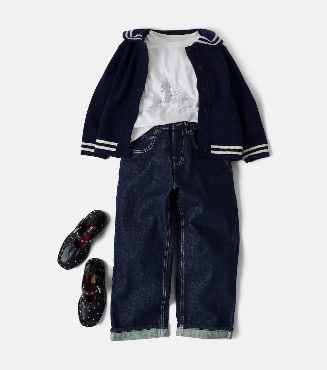 Stella McCartney Kids - Embellished cotton jersey T-shirt