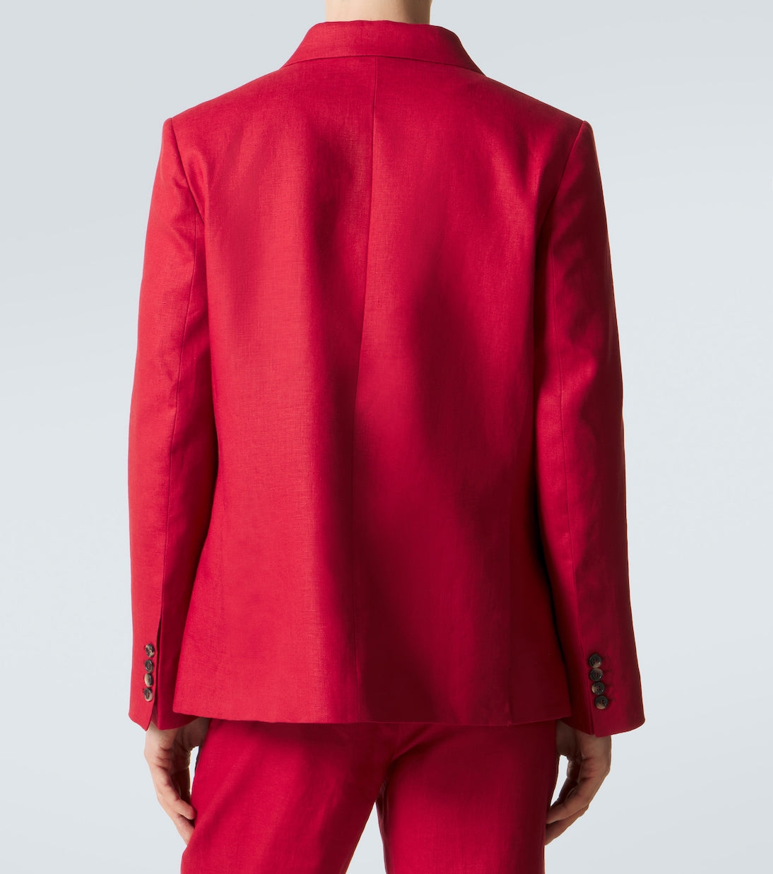 Bode - Double-breasted linen blazer