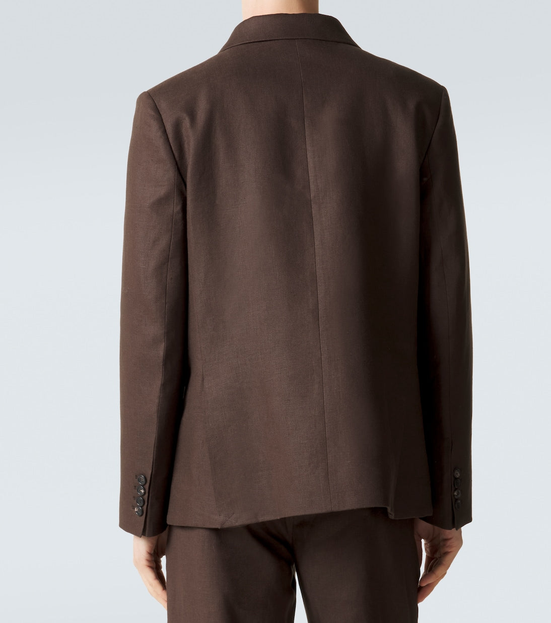Bode - Double-breasted linen blazer
