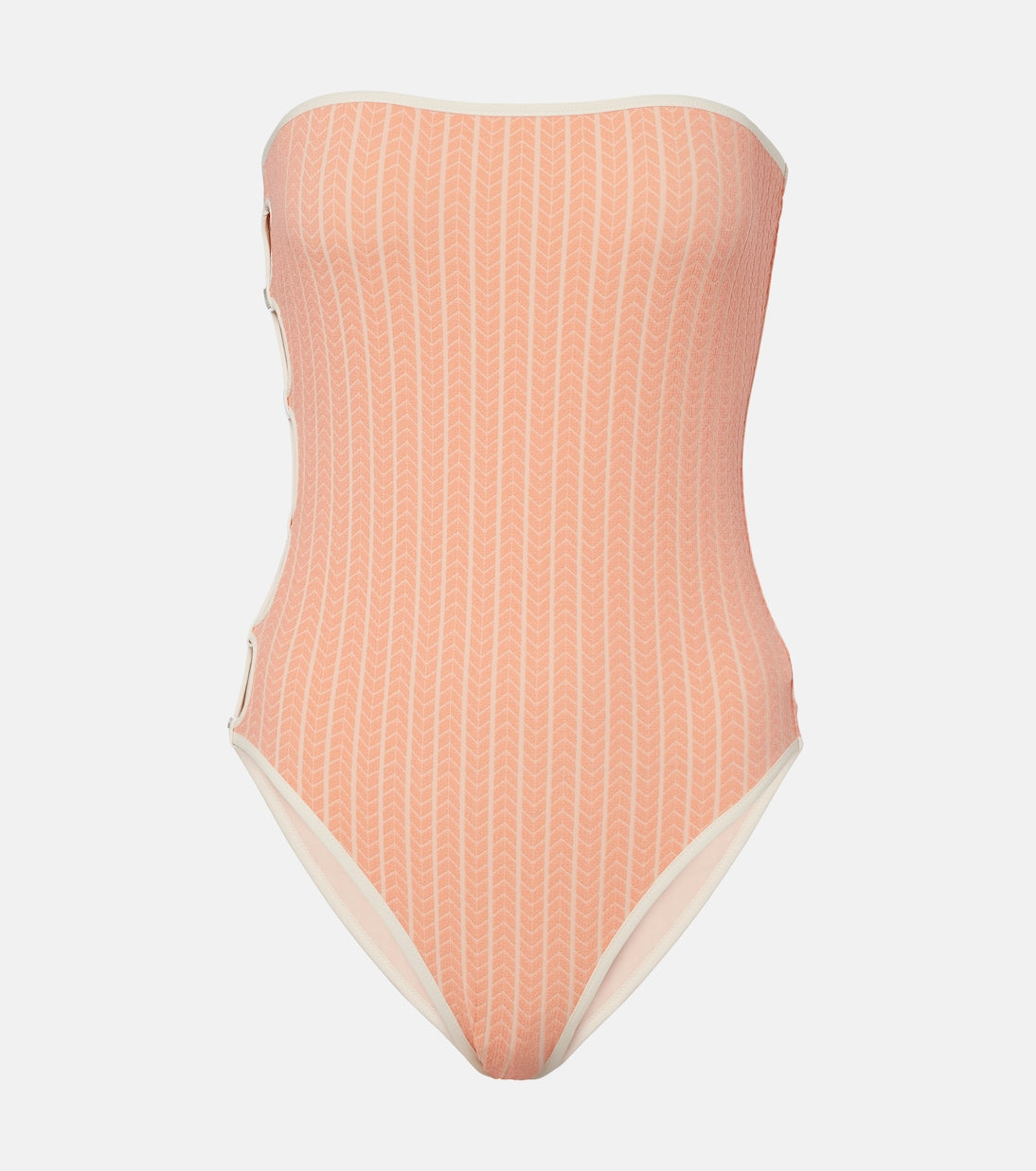 Eres - Golden chevron swimsuit