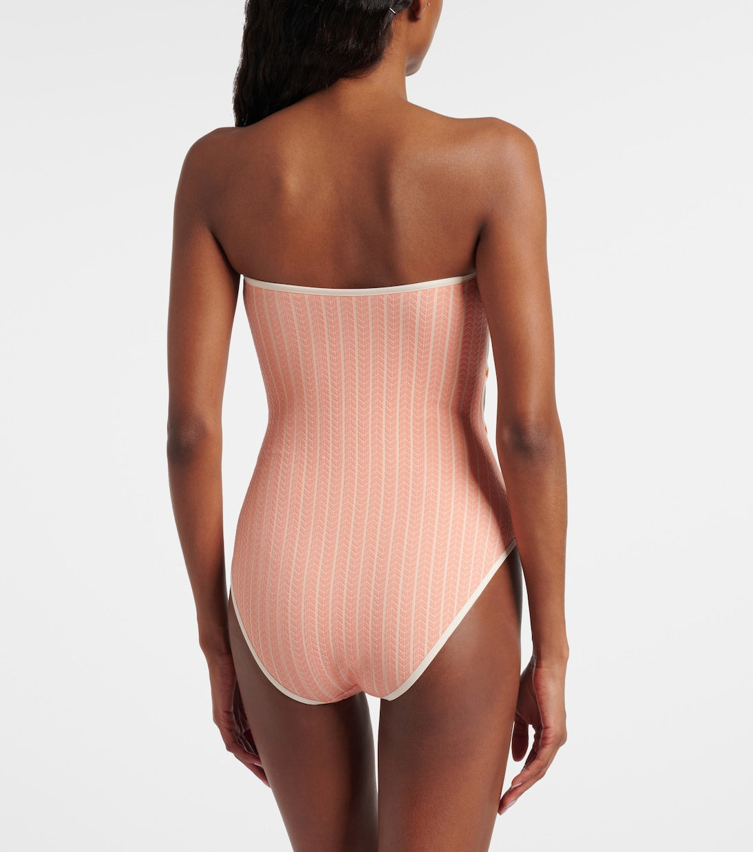 Eres - Golden chevron swimsuit