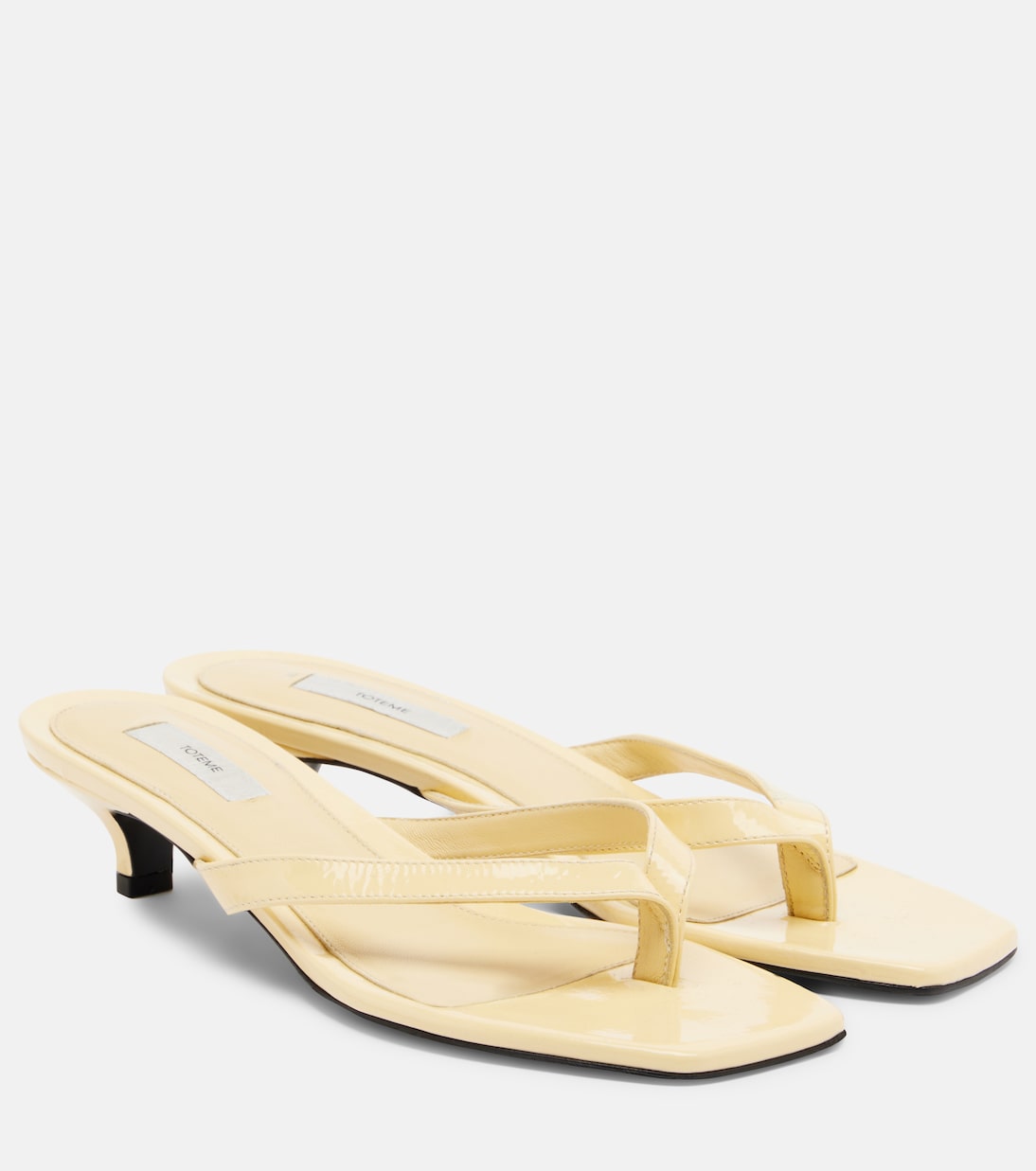 Toteme - Leather thong sandals