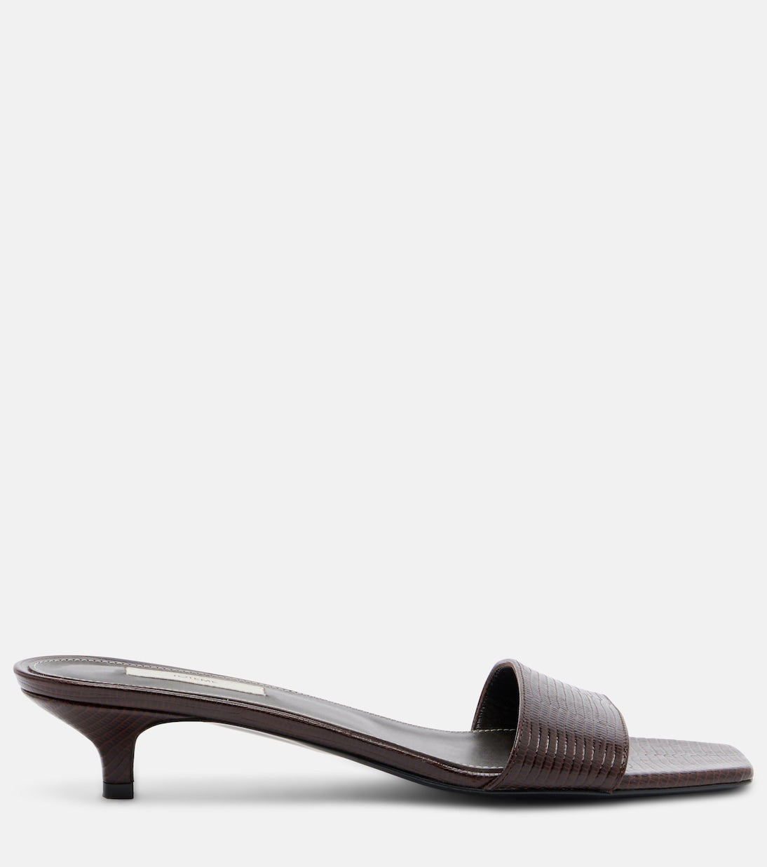 Toteme - Embossed leather mules
