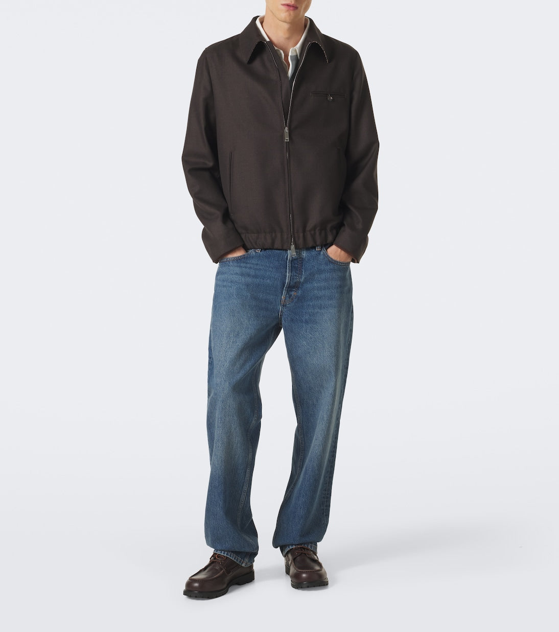 Slowear - Virgin wool blouson jacket