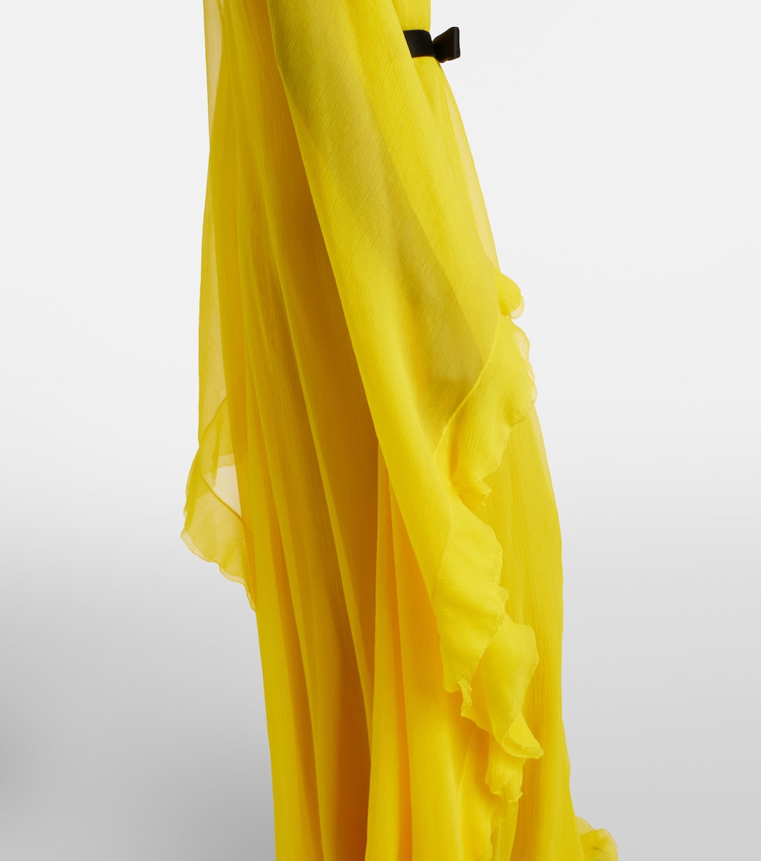 Givenchy - Belted silk gown