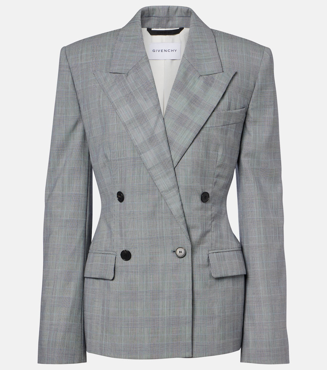 Givenchy - Checked wool jacket