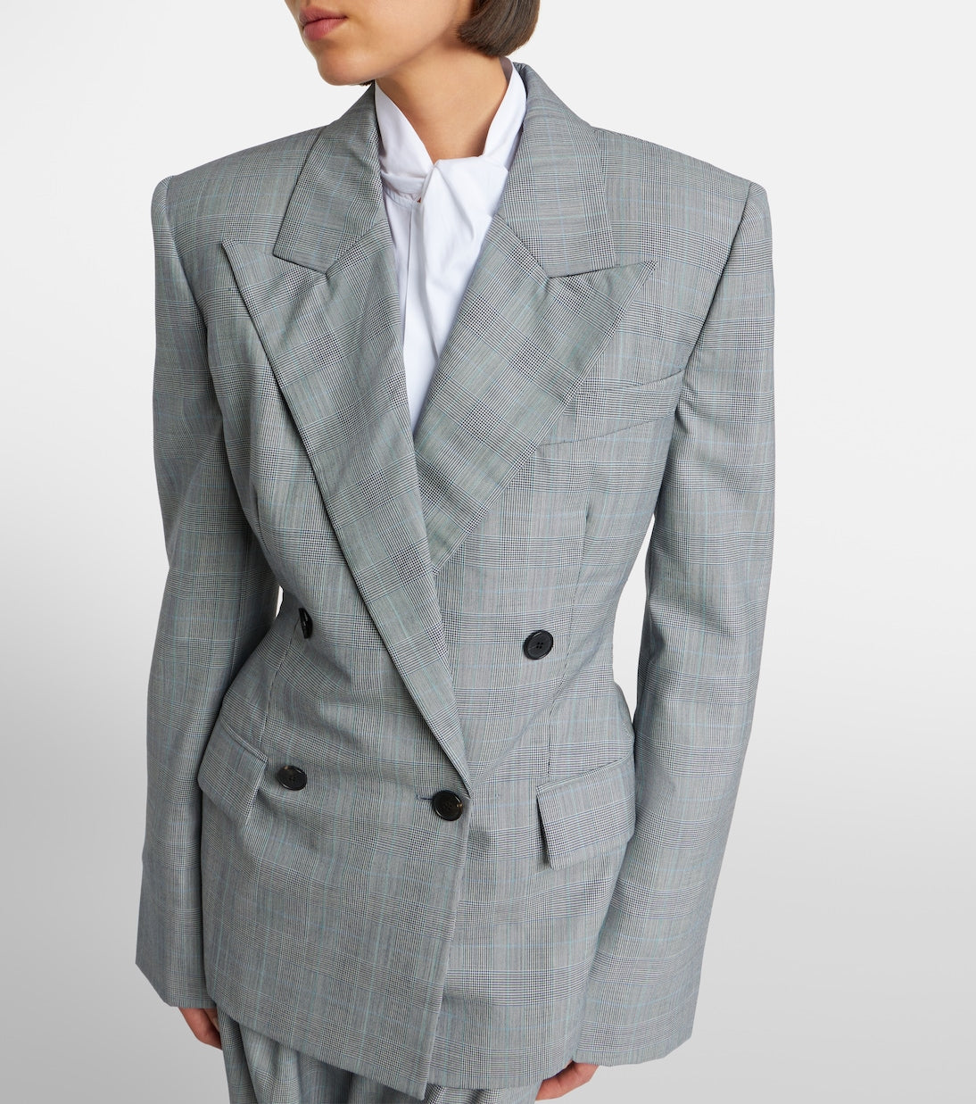 Givenchy - Checked wool jacket