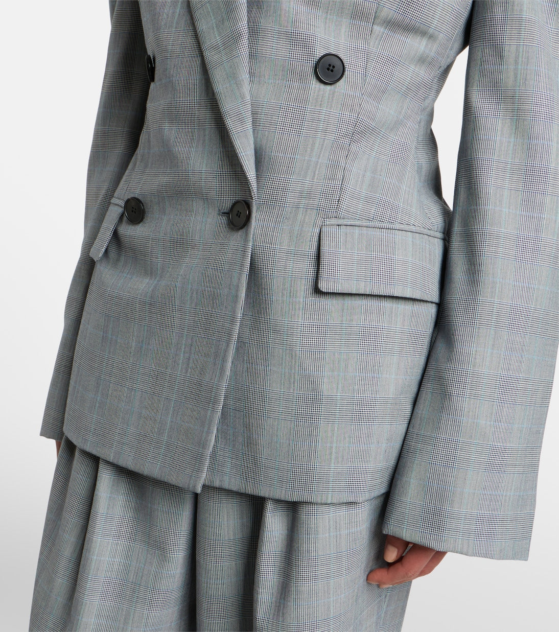 Givenchy - Checked wool jacket