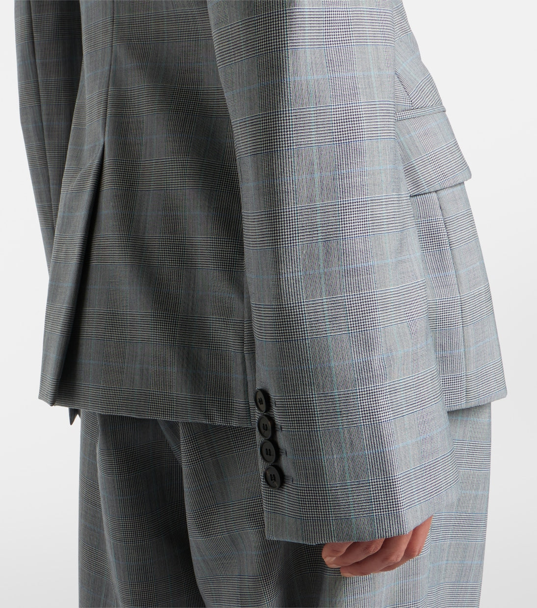 Givenchy - Checked wool jacket
