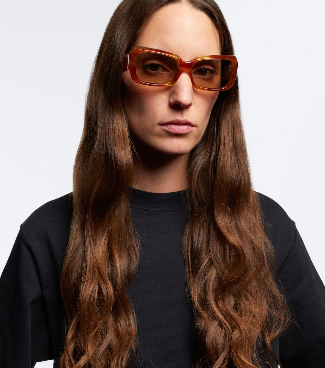 Phoebe Philo - Score rectangular sunglasses