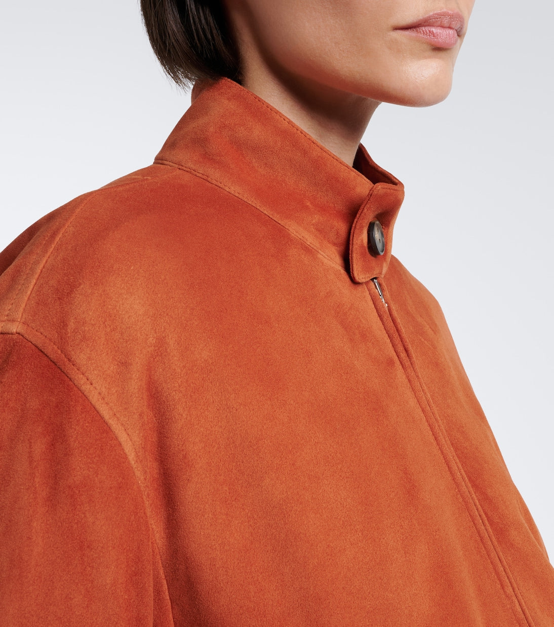 Tod's - Suede bomber jacket