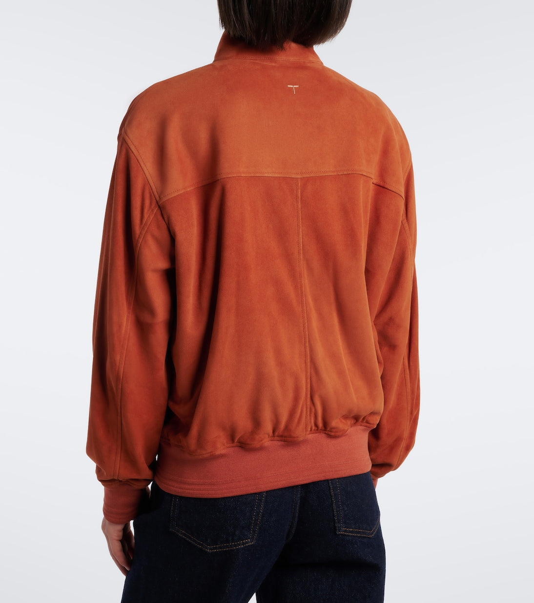 Tod's - Suede bomber jacket
