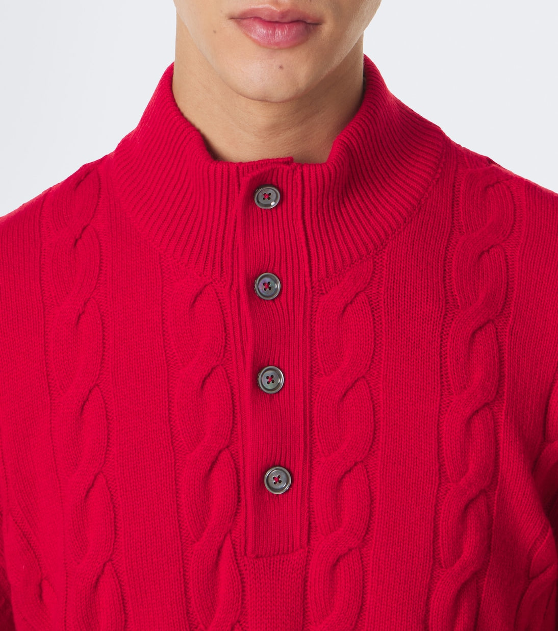 Kiton - Cable-knit cashmere sweater
