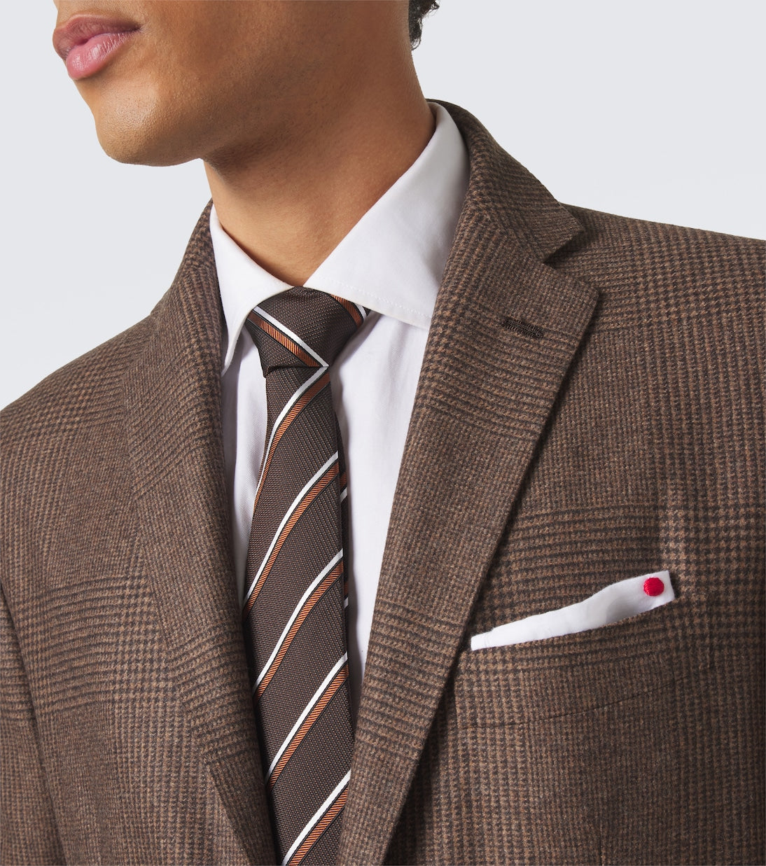 Kiton - Striped silk tie