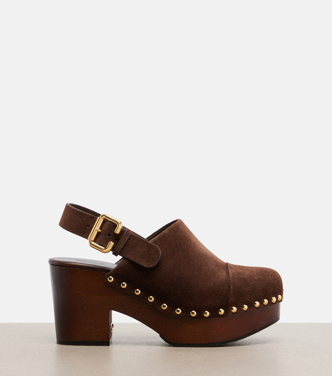 Chloé - Jeannette suede clogs