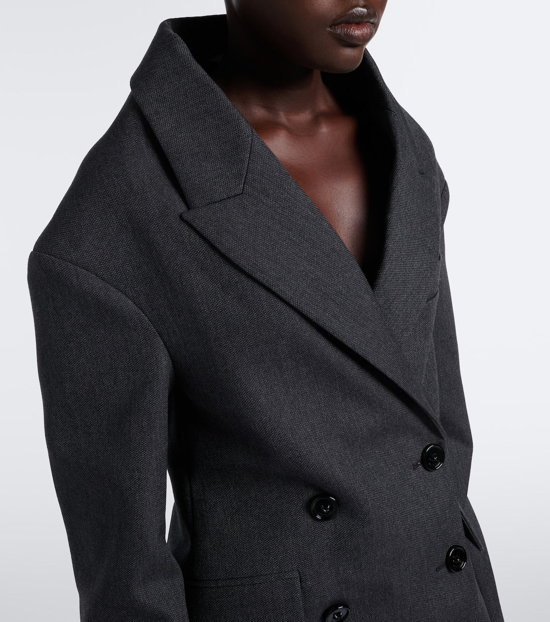 Balenciaga - Double-breaster wool blazer