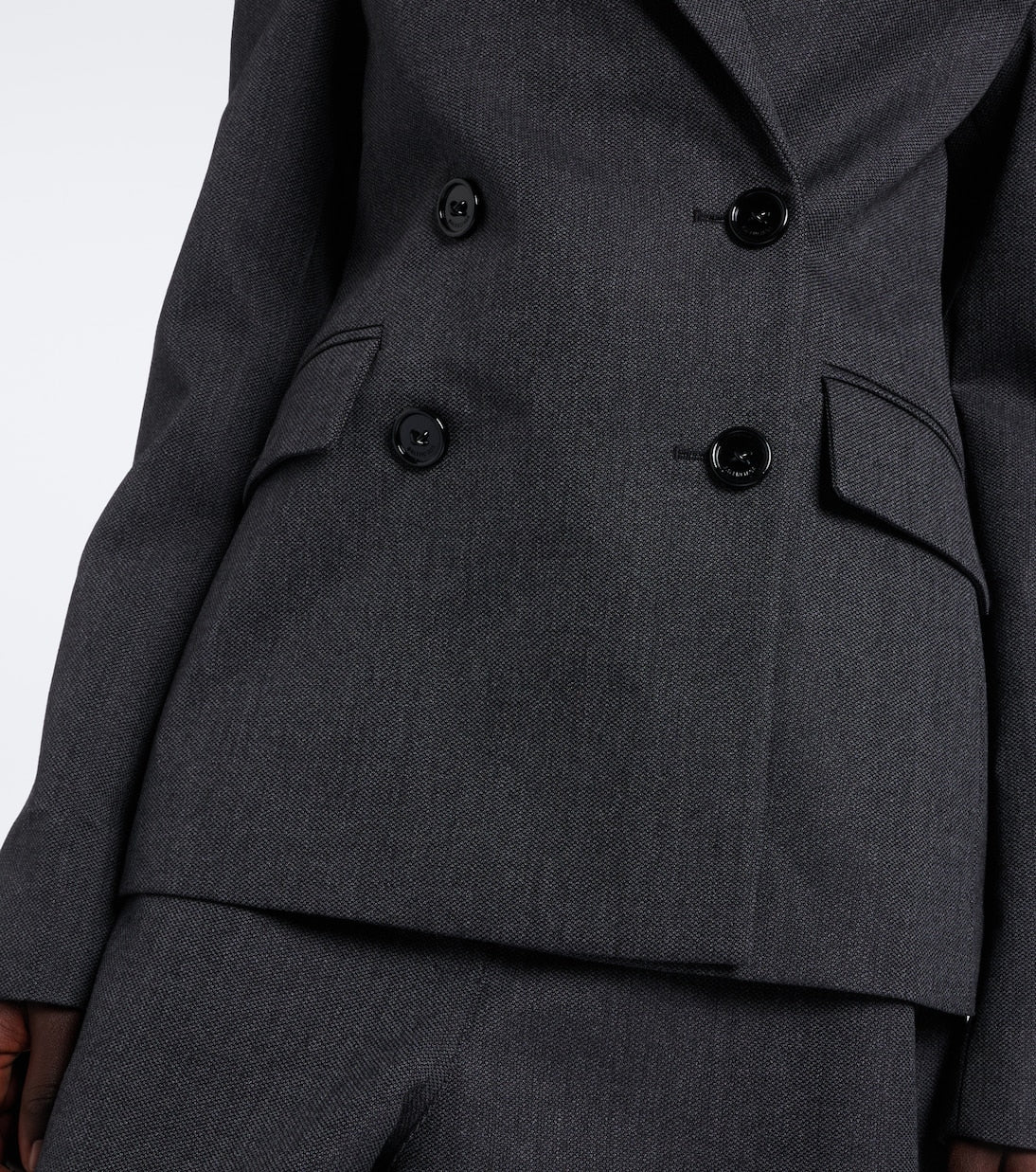 Balenciaga - Double-breaster wool blazer