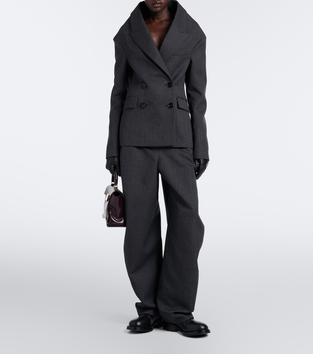 Balenciaga - Double-breaster wool blazer
