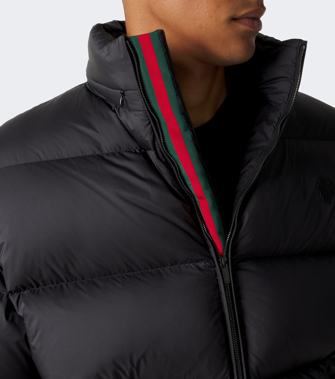 Gucci - Web Stripe down jacket