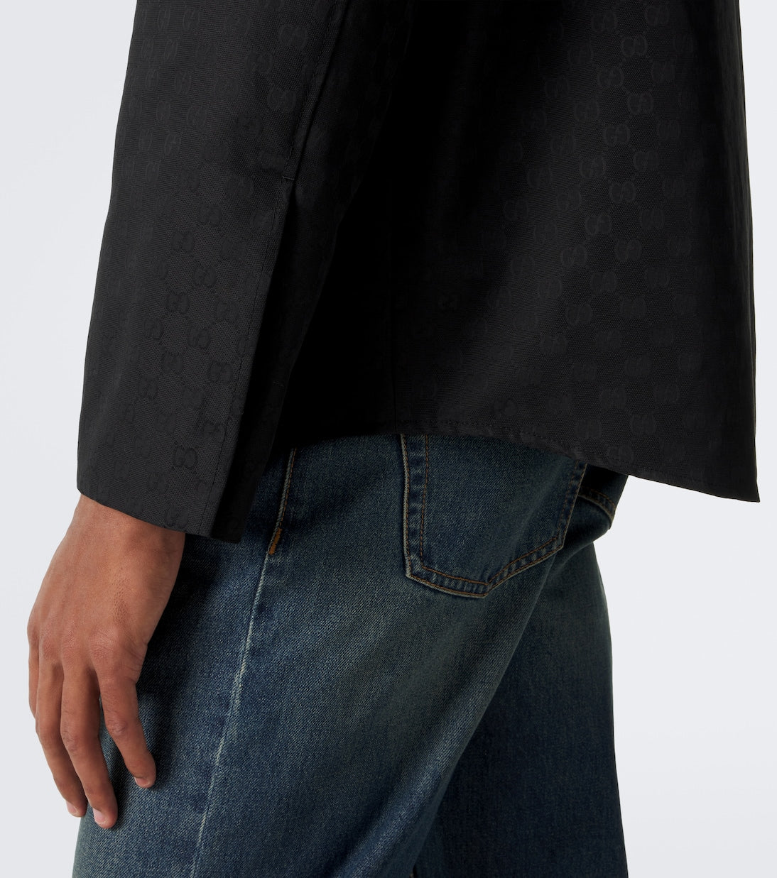 Gucci - GG canvas cotton shirt