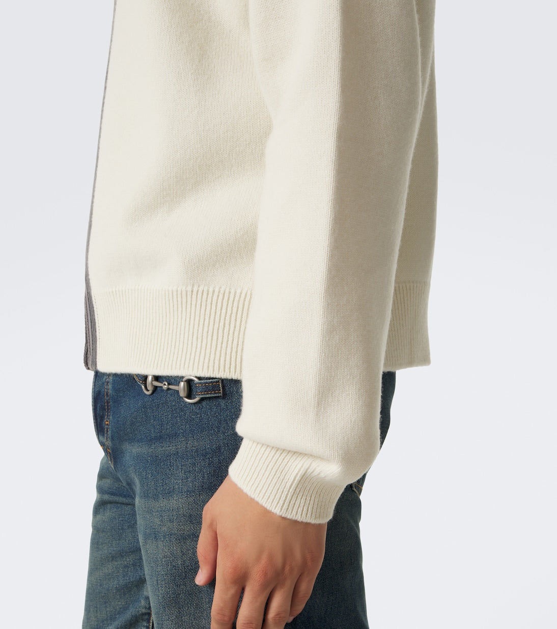 Gucci - Wool zip-up sweater