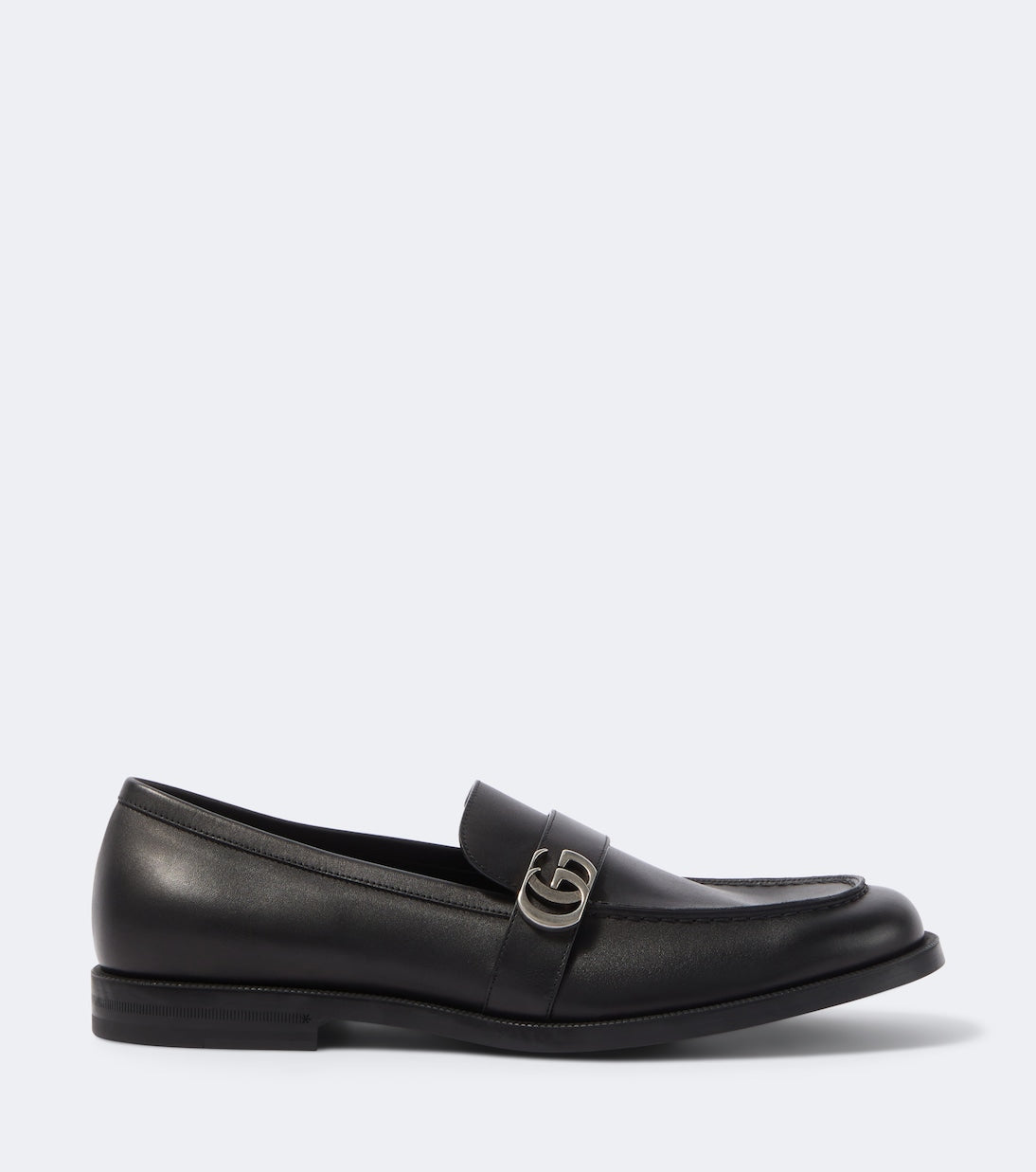 Gucci - Double G leather loafers