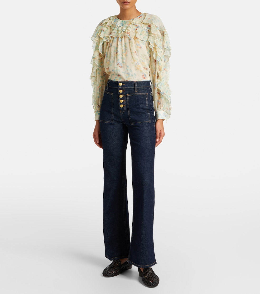Ulla Johnson - Lou flared jeans