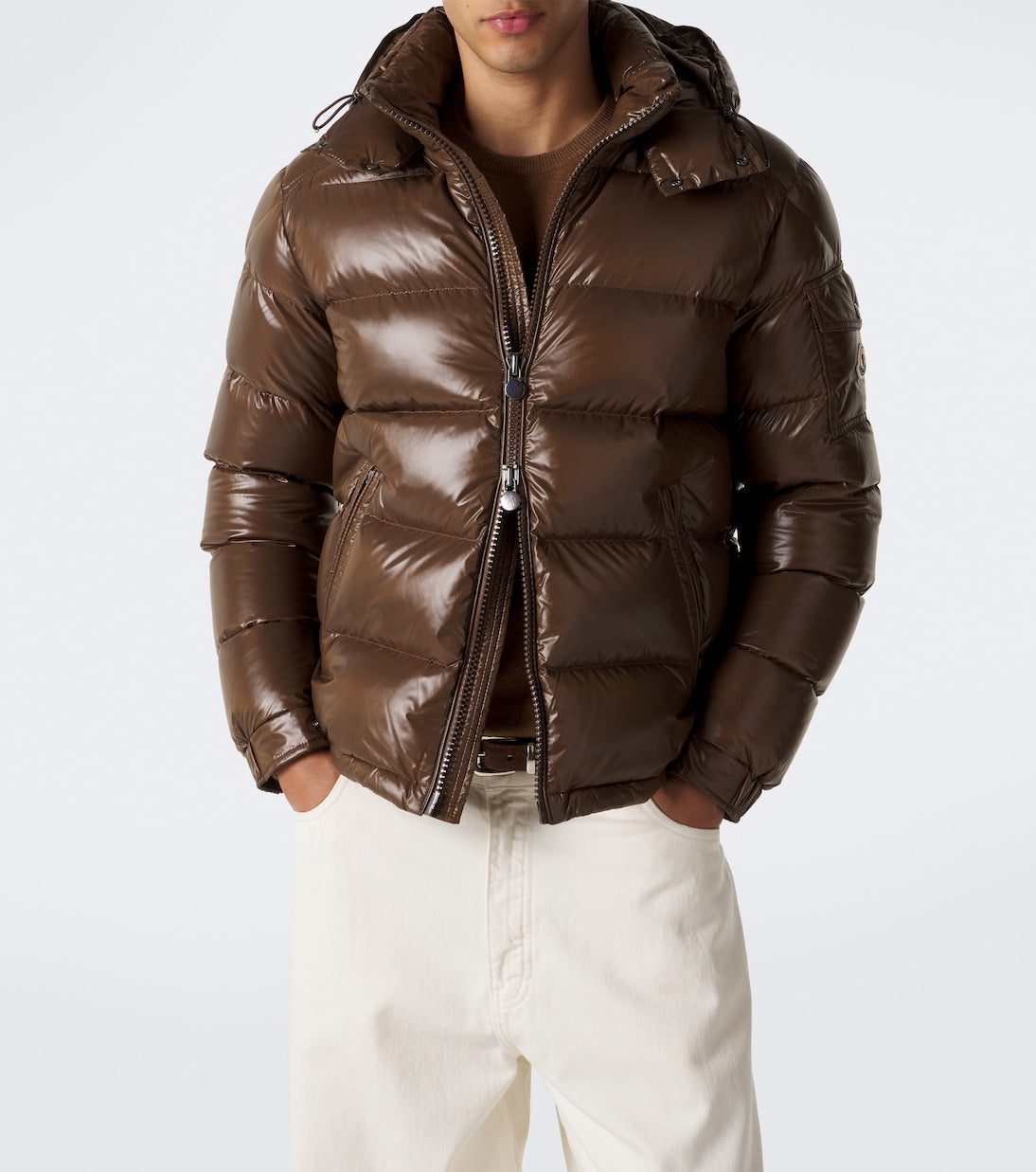 Moncler - Maya hooded down jacket