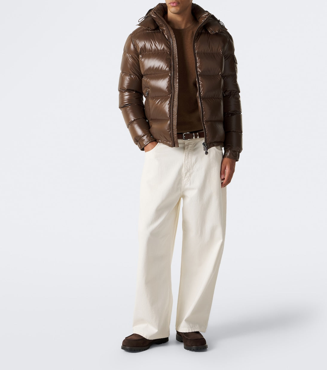 Moncler - Maya hooded down jacket