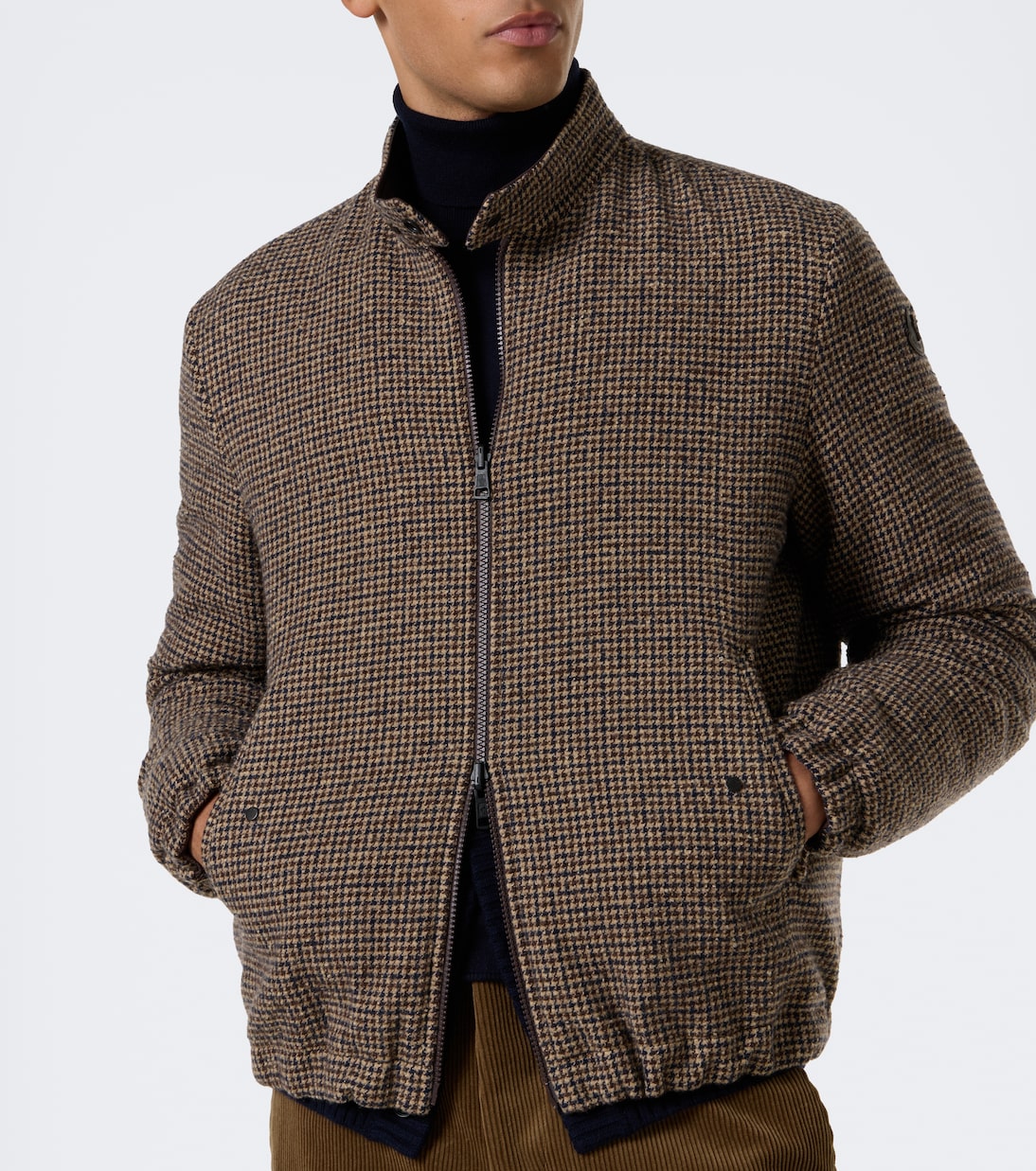 Moncler - Ebrodel reversible wool-blend down jacket