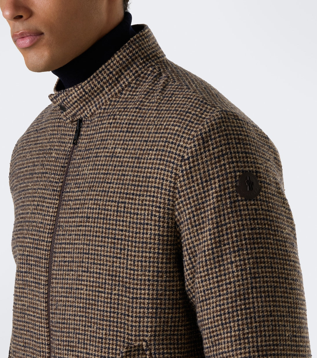 Moncler - Ebrodel reversible wool-blend down jacket