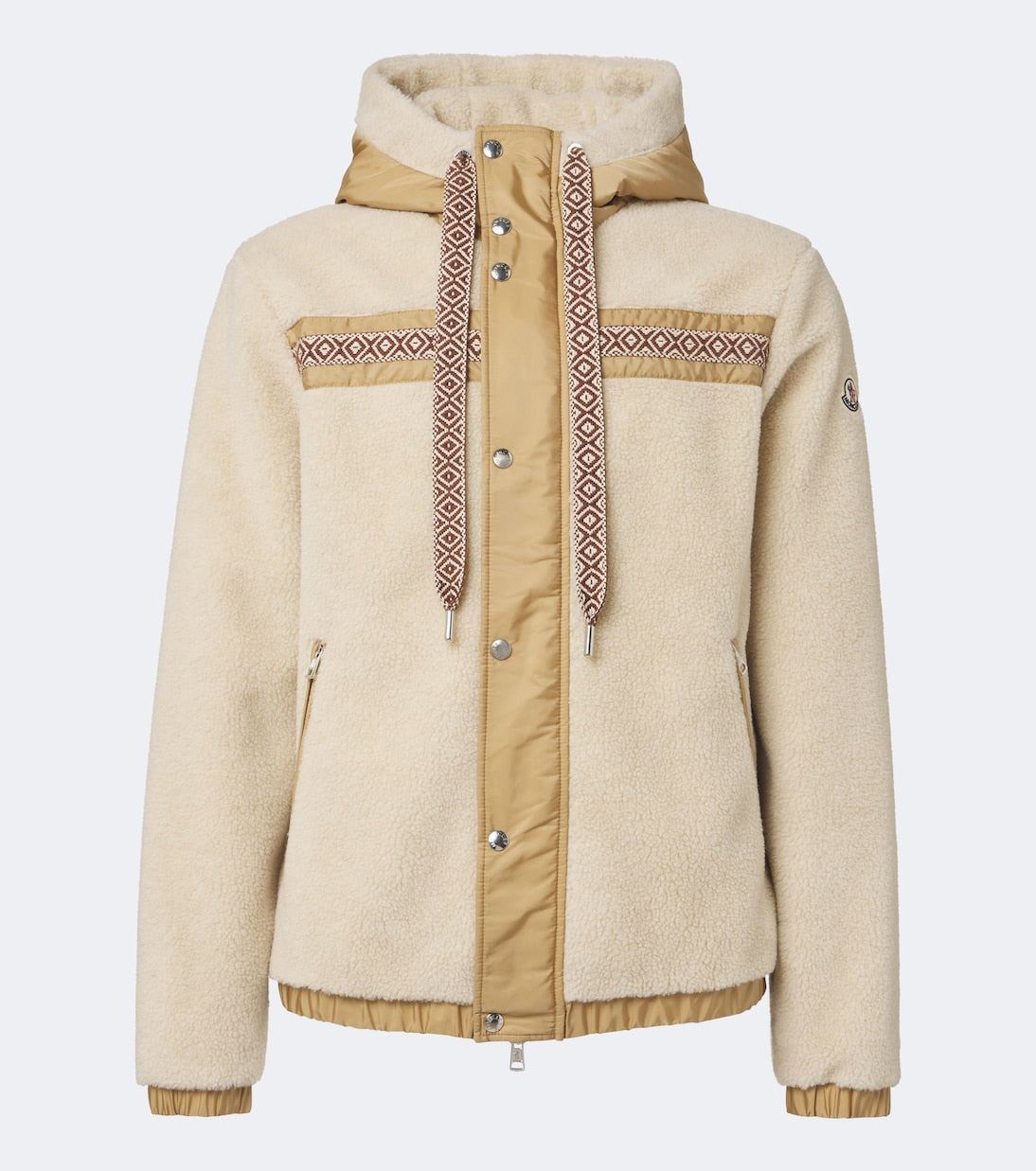 Moncler - Technical-trimmed fleece jacket