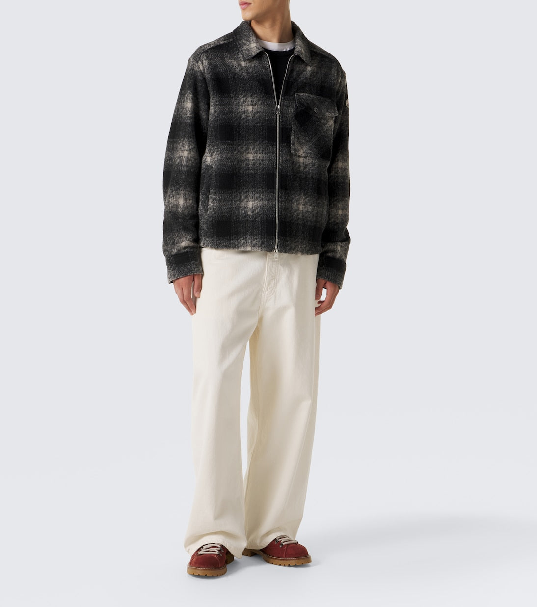 Moncler - Archivio checked jacket