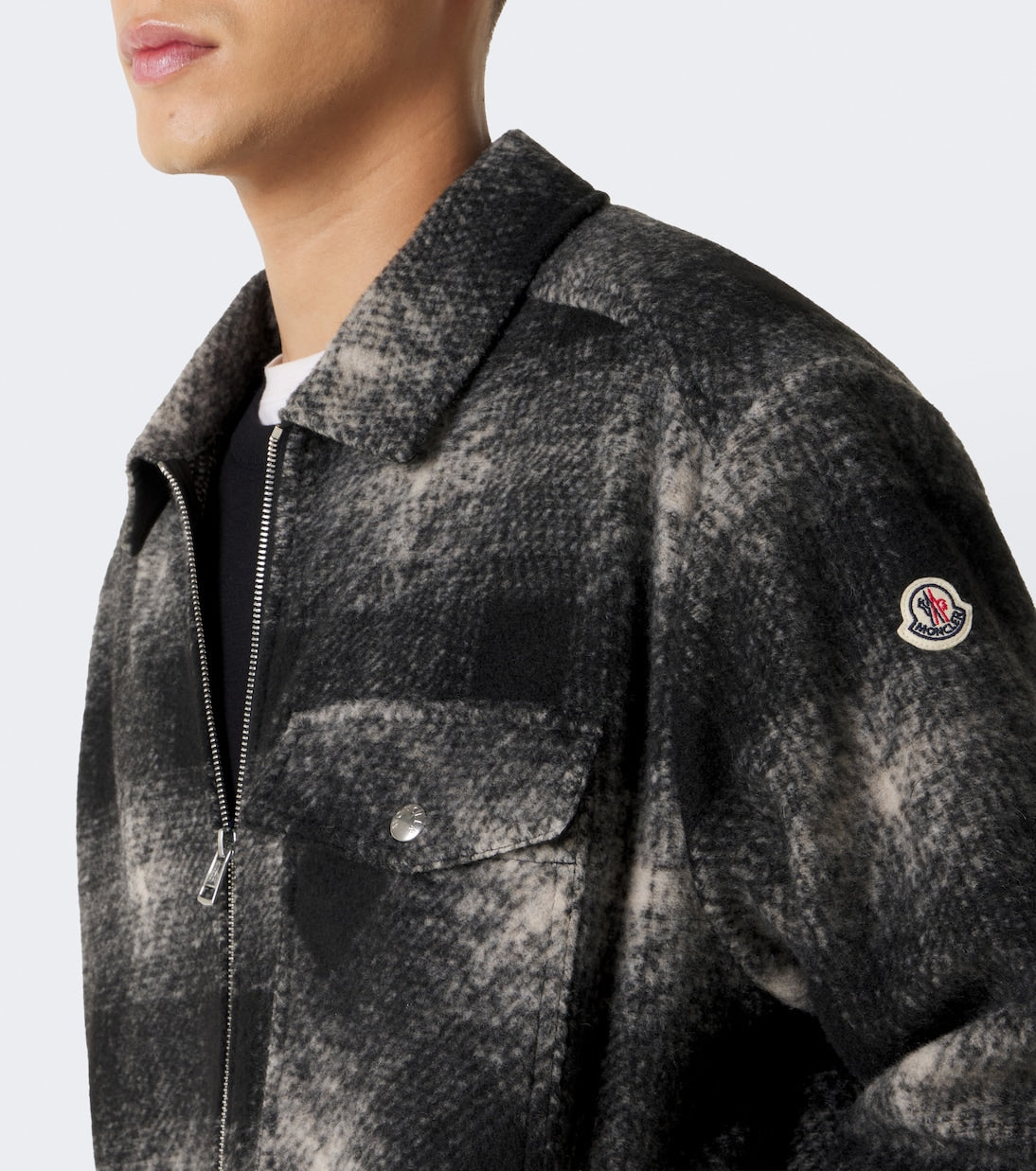 Moncler - Archivio checked jacket
