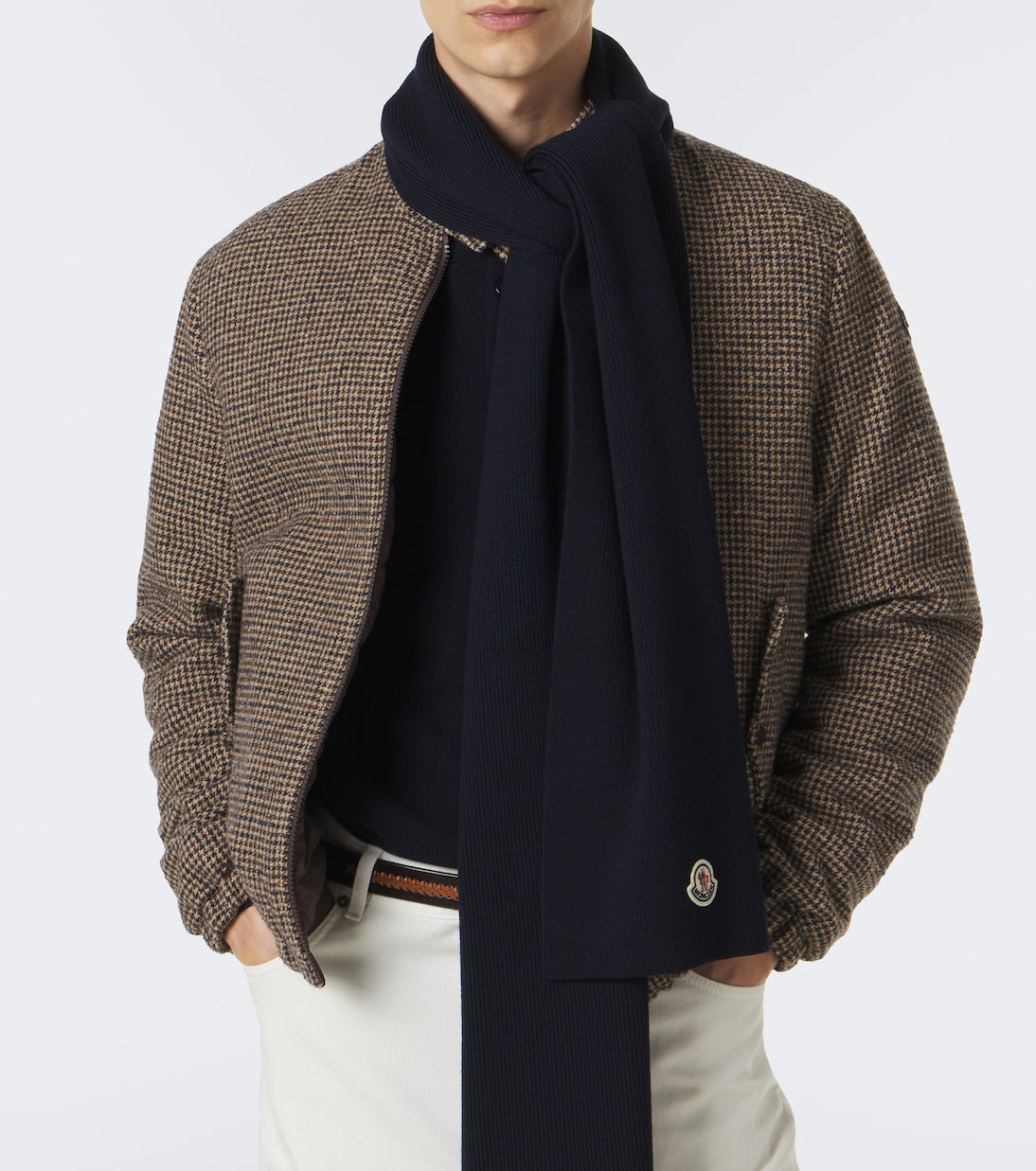 Moncler - Virgin wool scarf