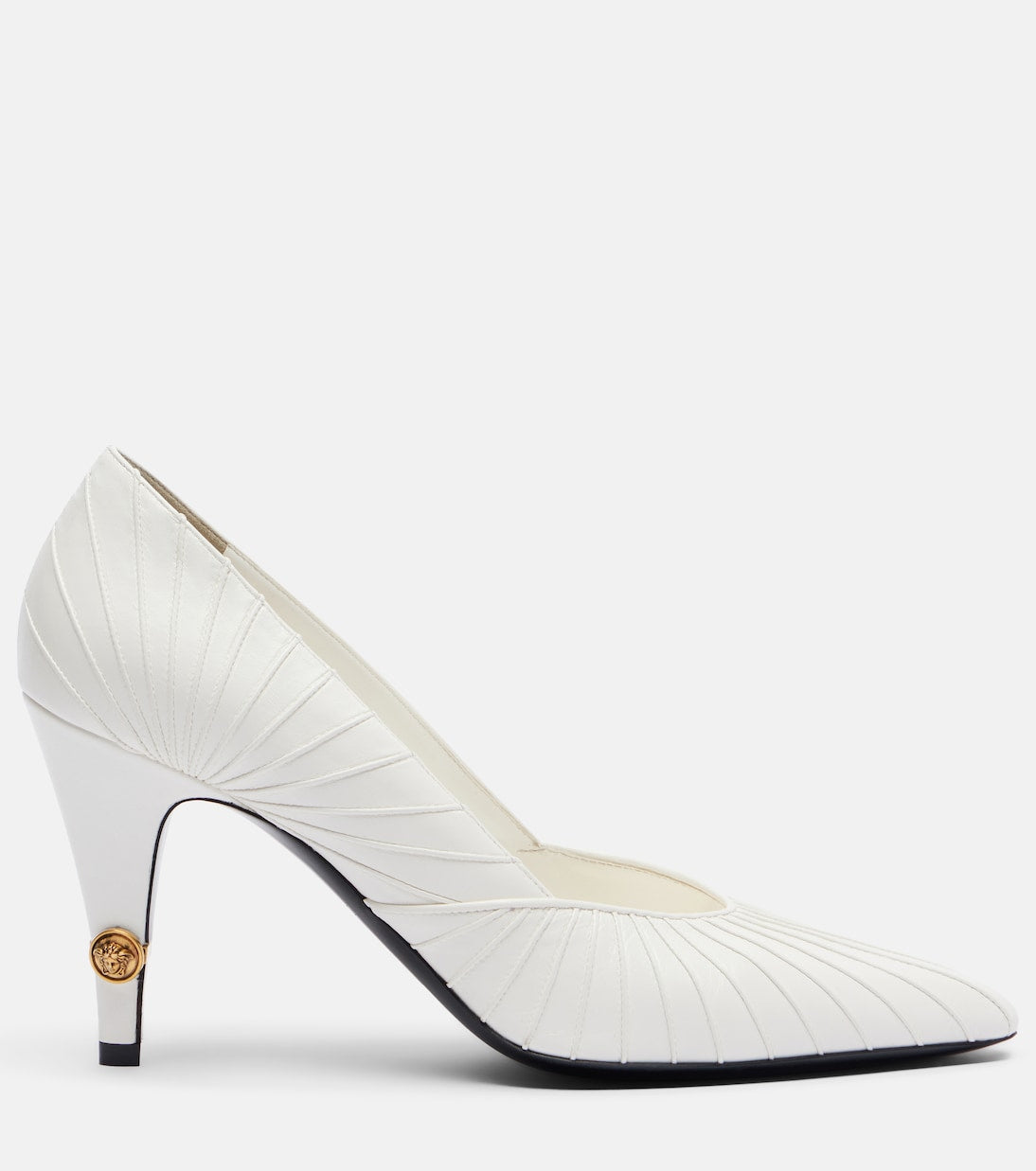 Versace - Medusa leather pumps