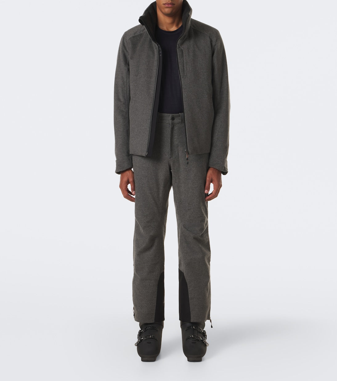 Sease - Virgin wool jersey ski top