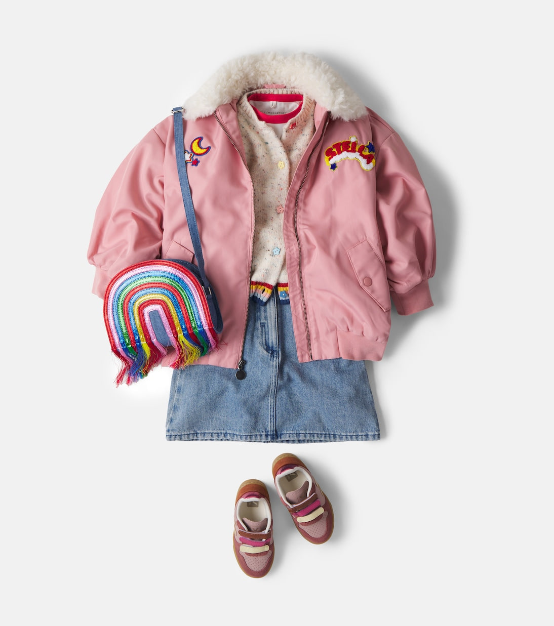 Stella McCartney Kids - Patch-appliqué technical jacket