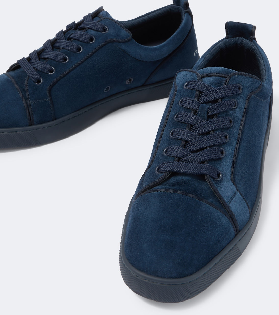 Christian Louboutin - Louis Jr Canopy suede sneakers