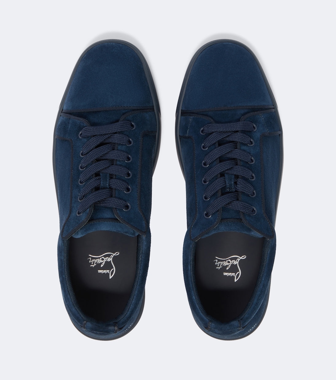 Christian Louboutin - Louis Jr Canopy suede sneakers