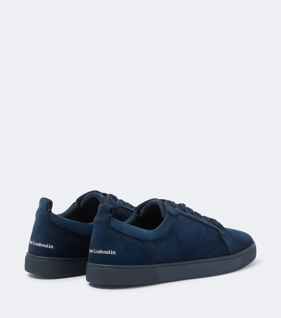 Christian Louboutin - Louis Jr Canopy suede sneakers