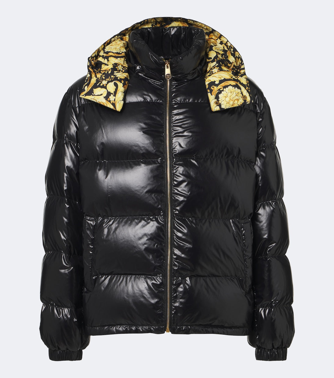 Versace - Barocco hooded down jacket