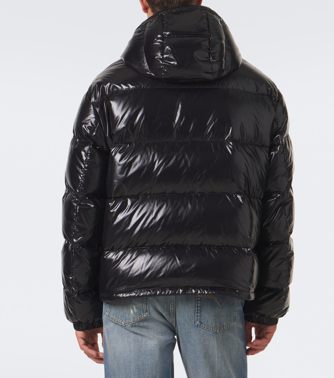 Versace - Barocco hooded down jacket