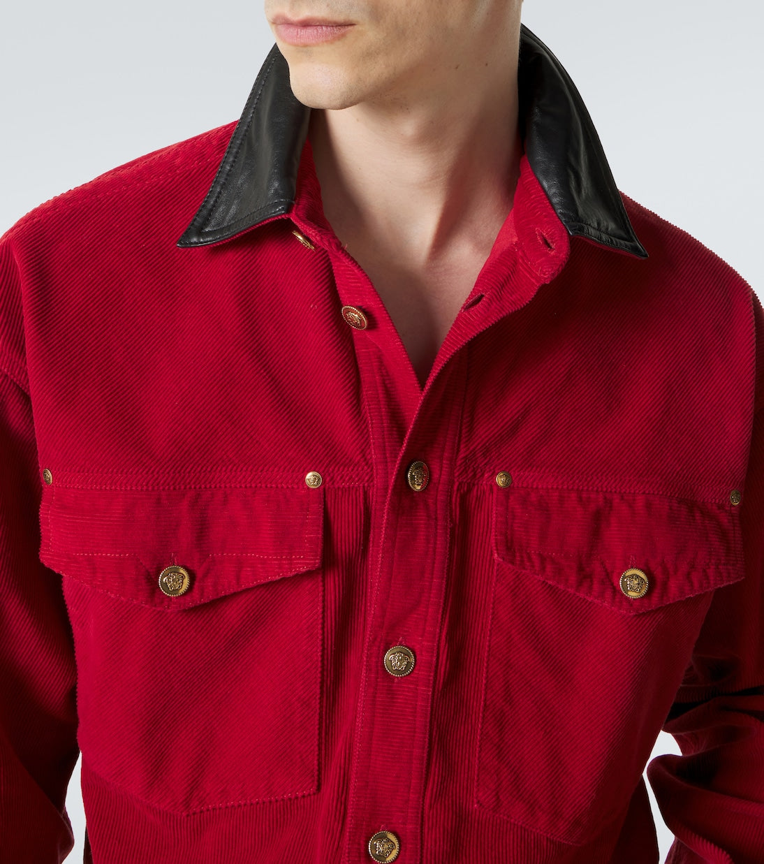 Versace - Denim overshirt