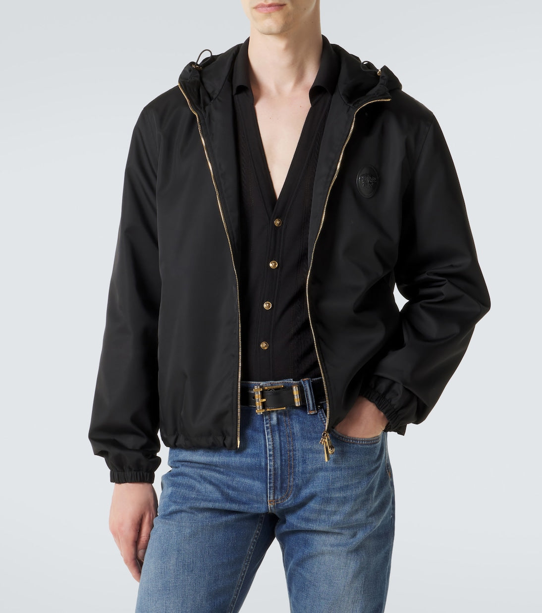 Versace - Twill blouson jacket