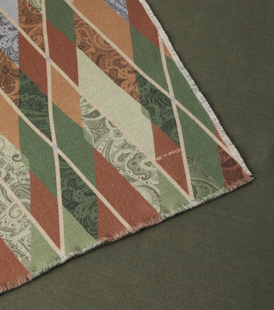 Etro - Harlequin wool throw