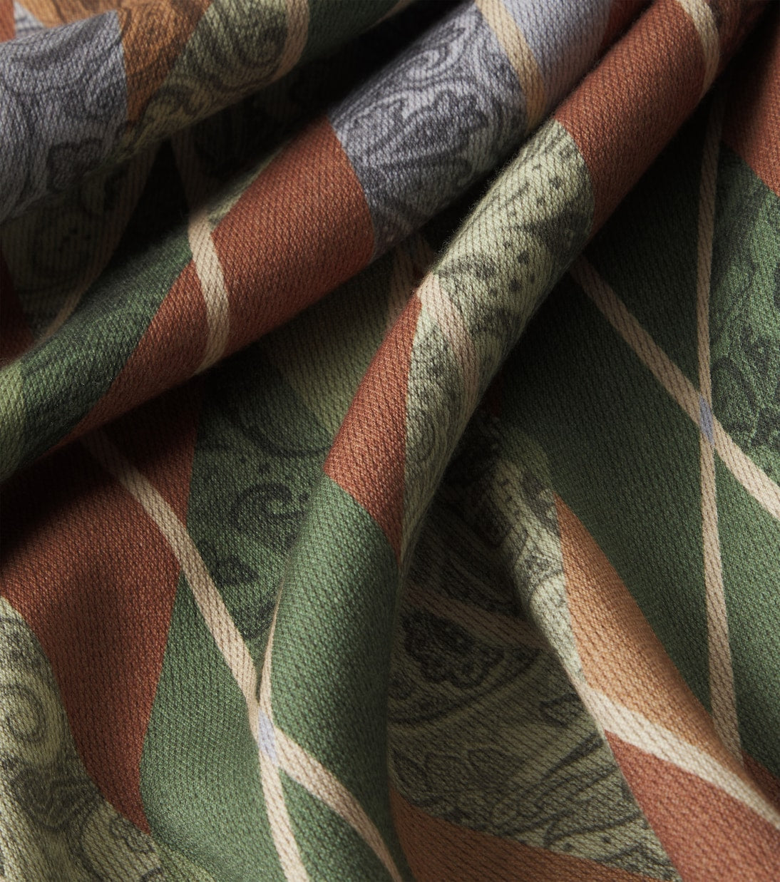 Etro - Harlequin wool throw