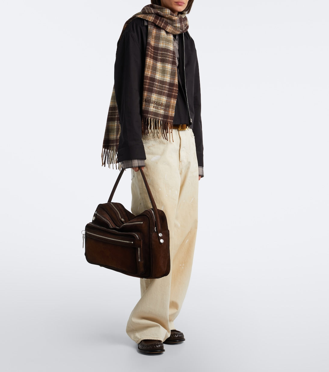 Acne Studios - Camero Camera suede shoulder bag