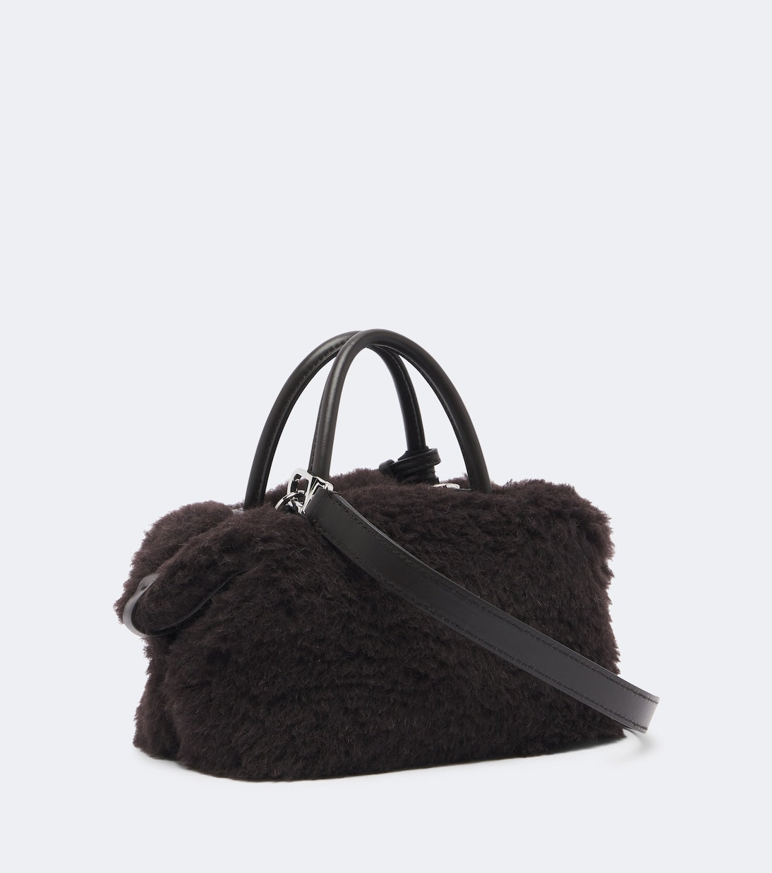 Max Mara - Mini teddy bowling bag