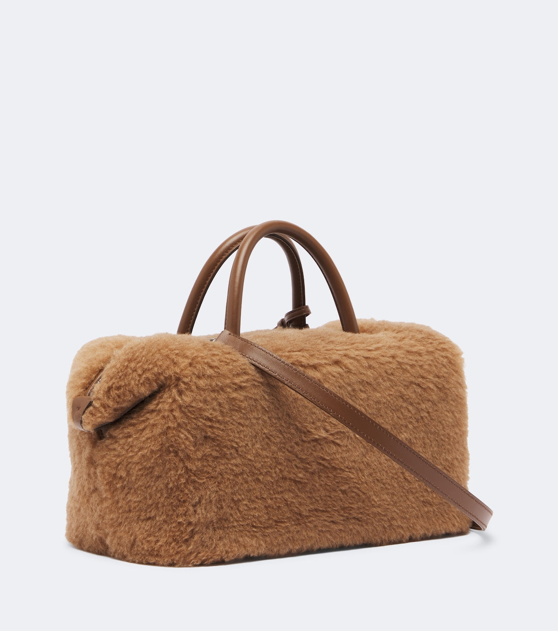 Max Mara - Medium teddy bowling bag